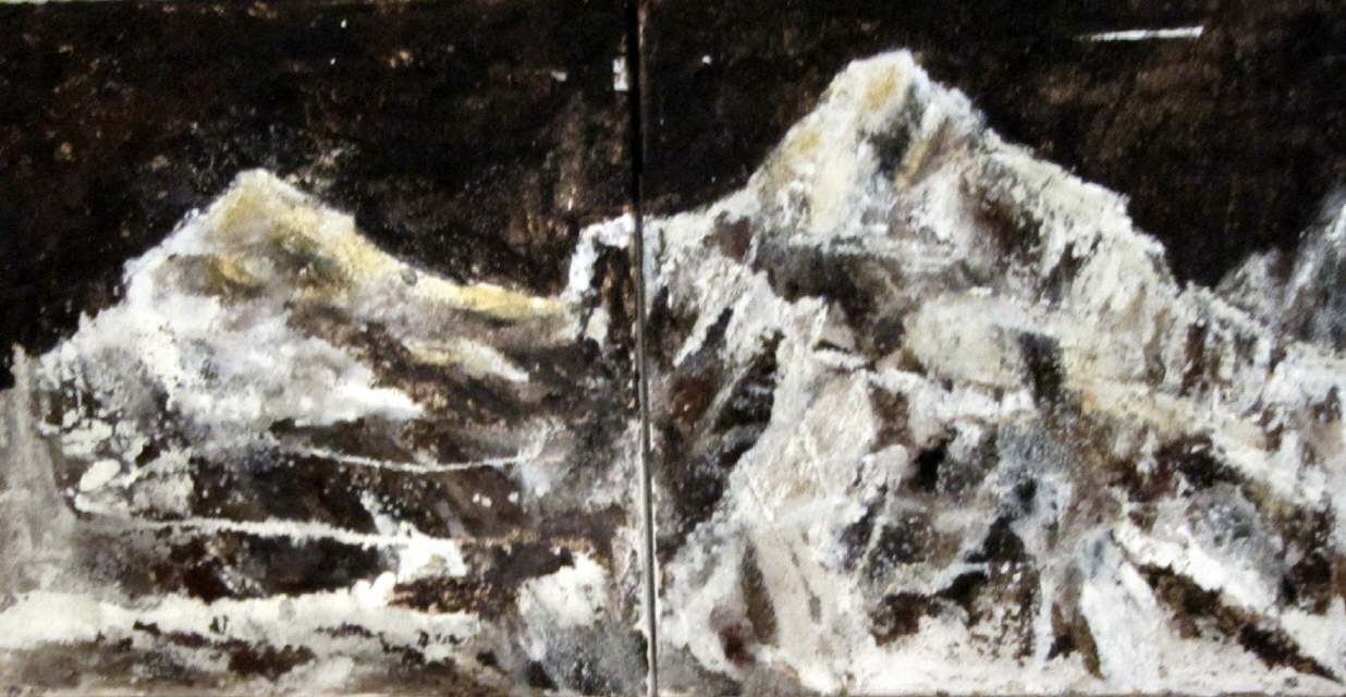 Schwarz Grat und B&auml;lmeten 2x50x50