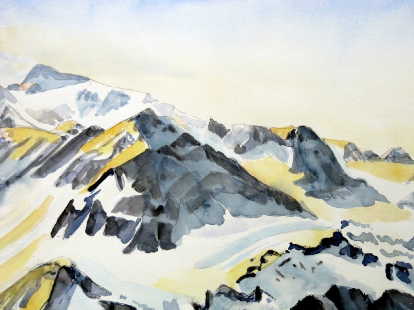 Blick zum Kr&ouml;nten 50x70