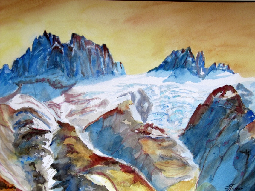 Chli und Gross Spannort Engelbergertal 56x76