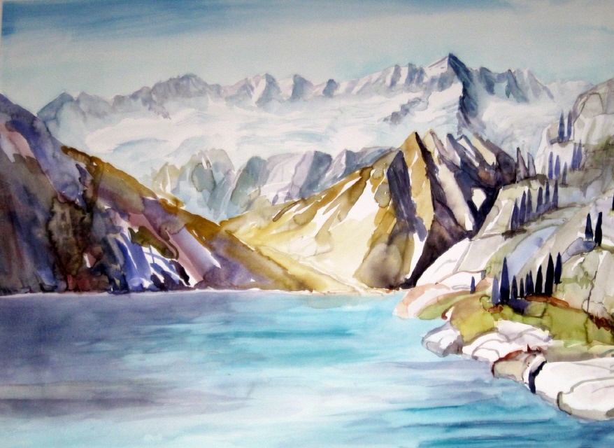 Dammakette G&ouml;scheneralp 56x76