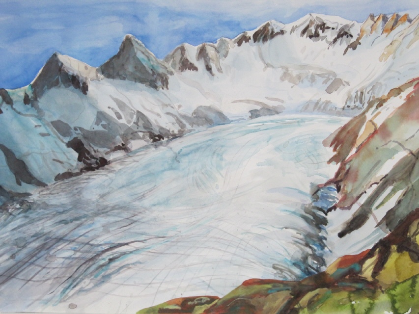 Rhonegletscher 56x76
