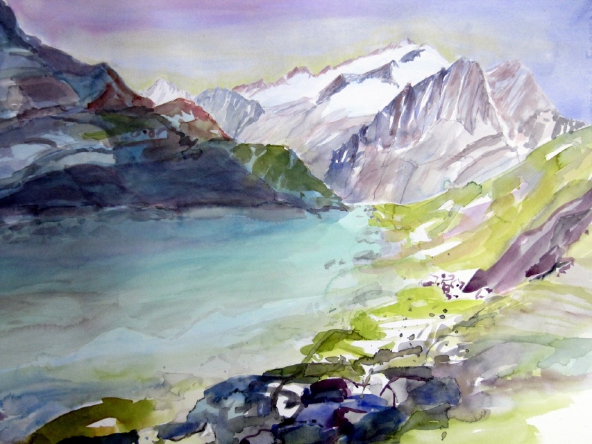 Tschingelsee Maderanertal 56x76