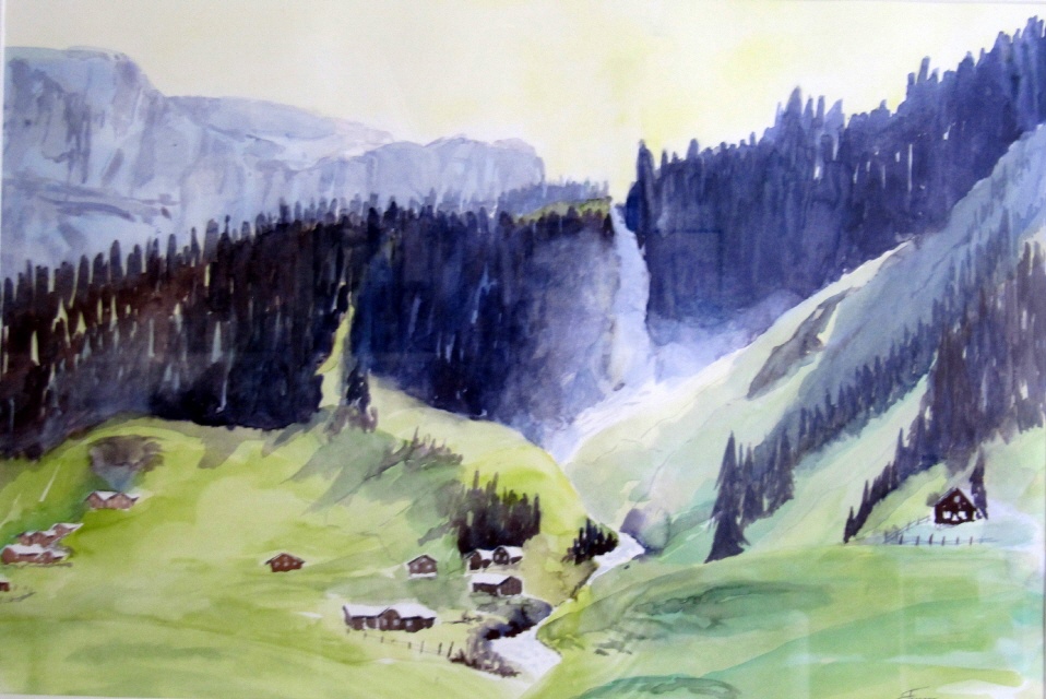 Aesch Sch&auml;chental 56x76