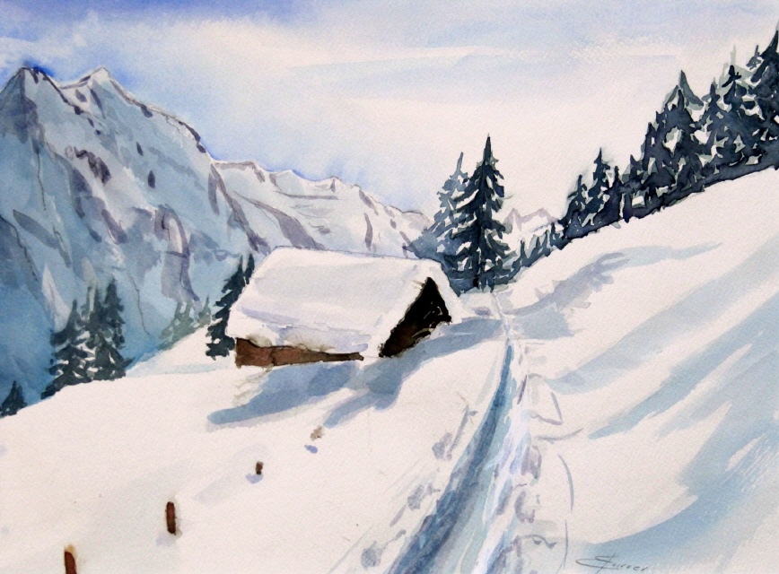 Im Sch&auml;chental 30x40