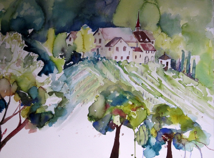 Kapuzinerkloster Altdorf 56x76
