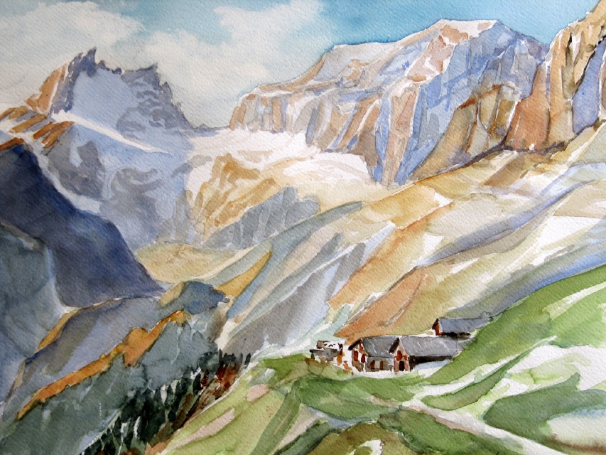 Alp Matt Erstfeldertal 56x76