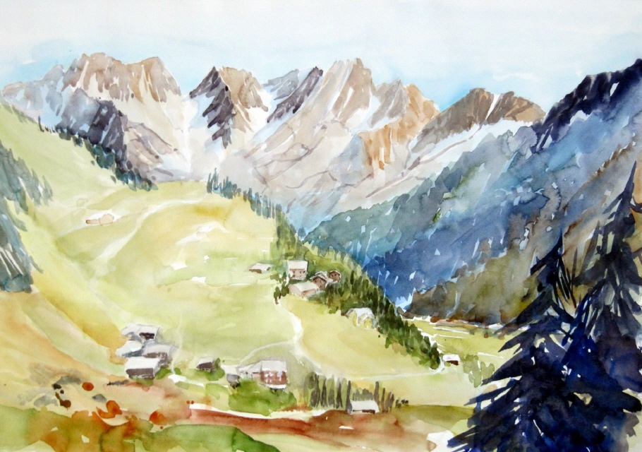 Gw&uuml;est G&ouml;scheneralp 30x40
