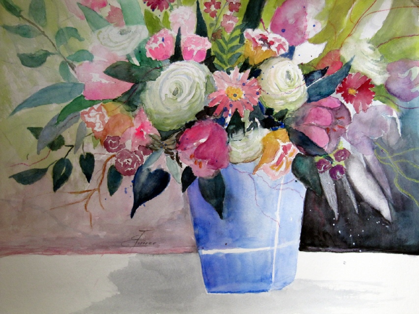 Blumenstrauss 50x70