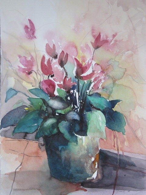 Zyklamen 40x30