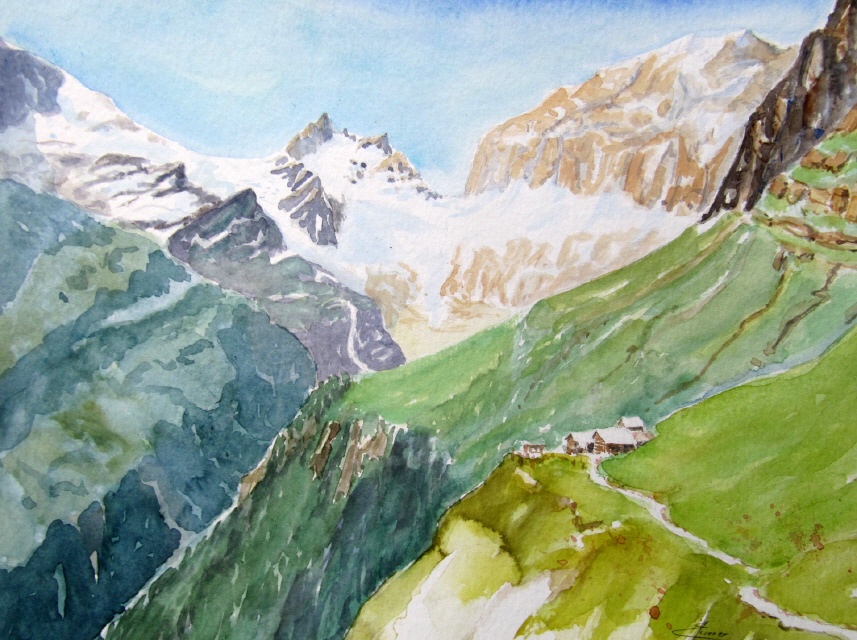 Alp Matt Erstfeldertal 56x76