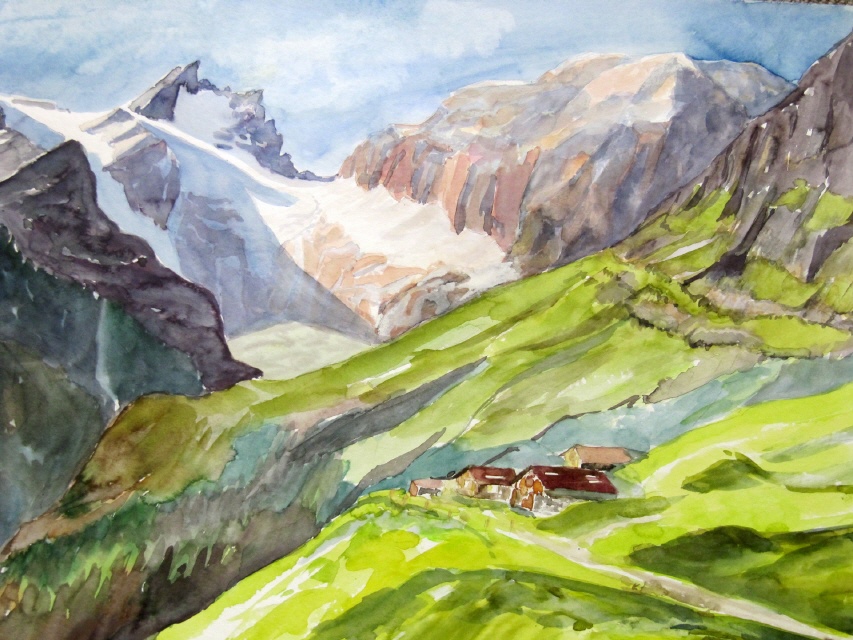 Alp Matt Erstfeldertal 56x76