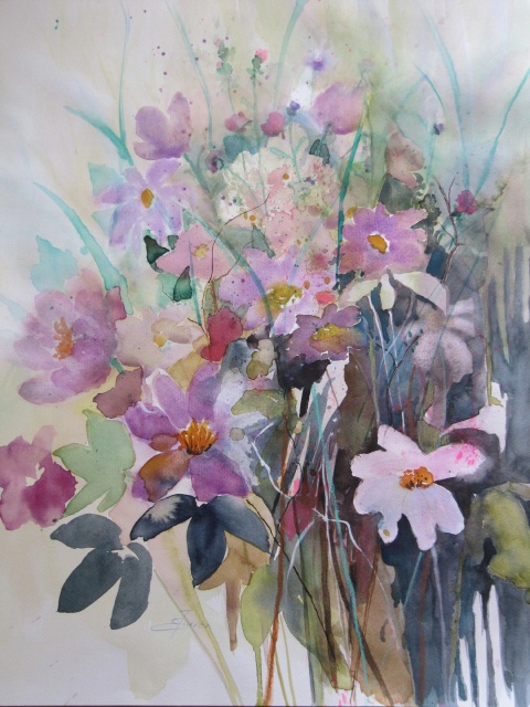 Herbstanemonen 70x50
