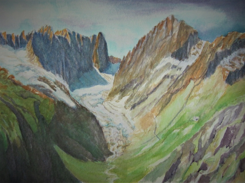 Chelenalp mit Gw&auml;chtenhorn und Tierberg 56x76