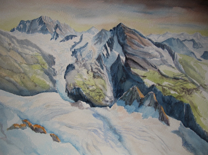 D&uuml;ssi im Maderanertal und T&ouml;di 56x76
